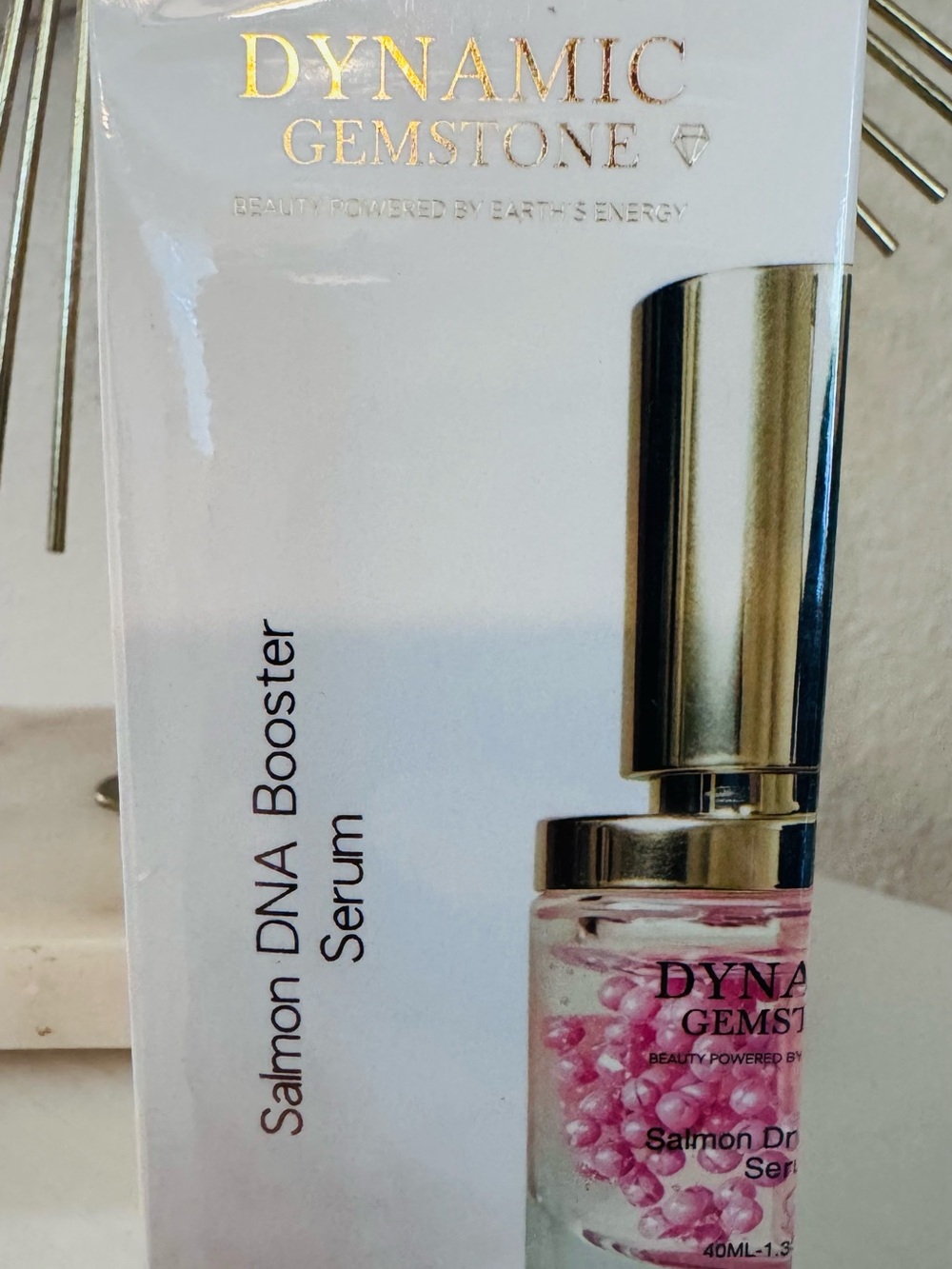 Dynamic Gemstone Salmon DNA Booster Serum — Pink